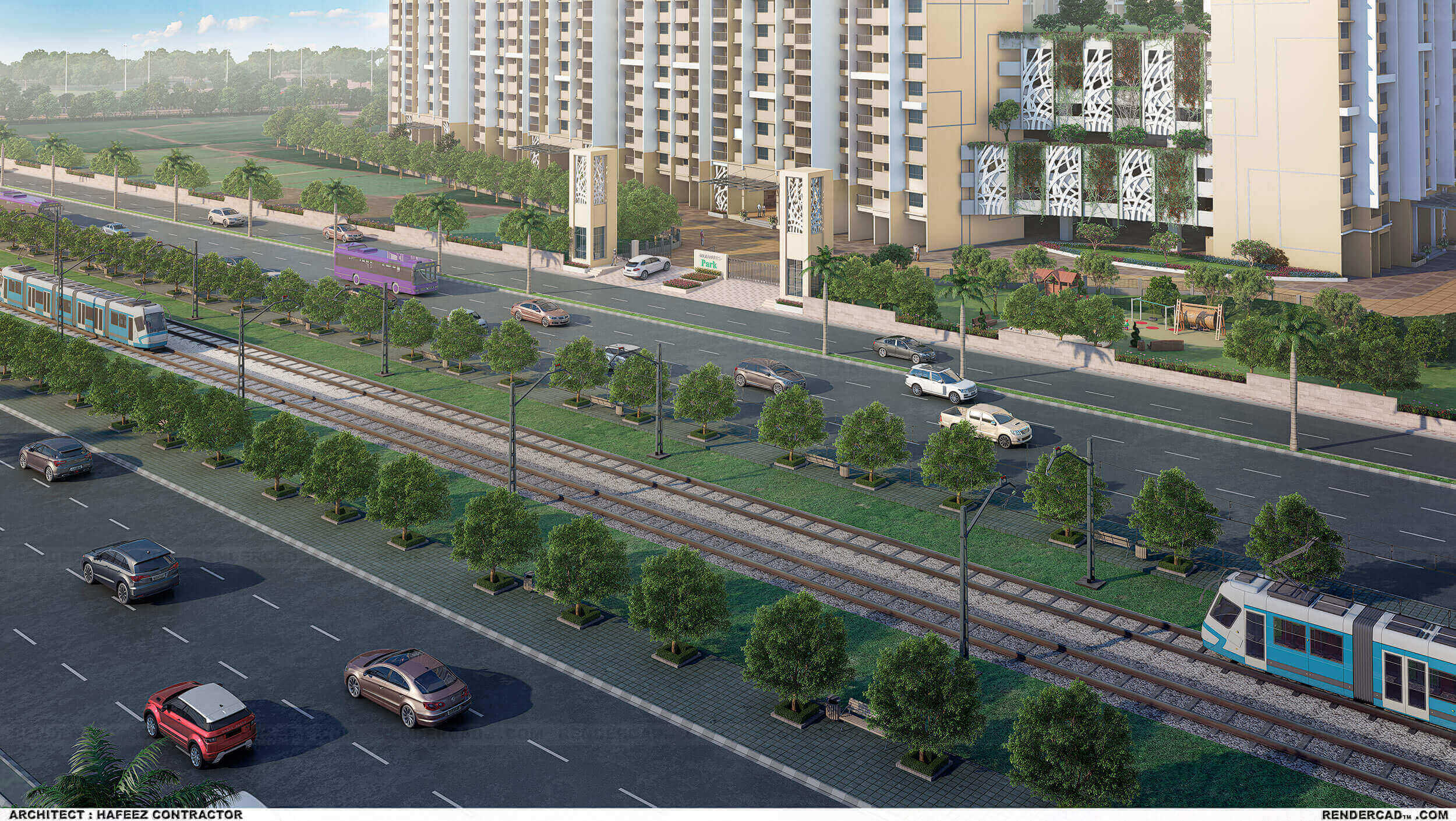 Kids Play Area at Embassy Park Panvel